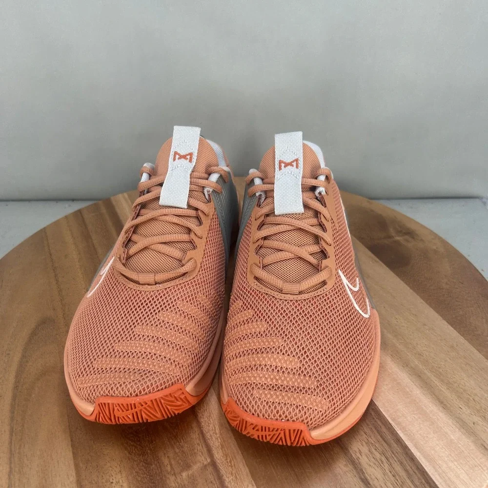 Nike Metcon 9 Training Shoes Womens 10 Amber Brown Guava Ice DZ2537-200 Workout